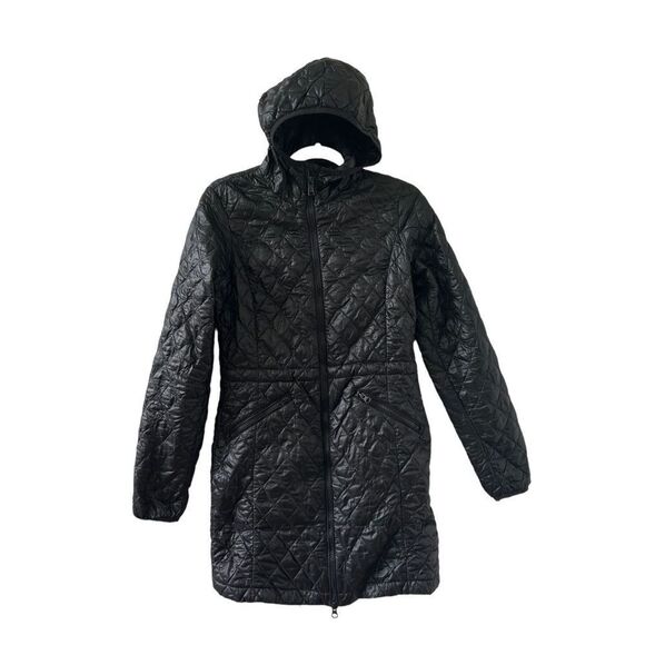 The North Face Quilted ThermoBall™ Eco Parka Jacket Women’s TNF Black Size XS - Picture 1 of 8